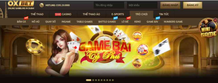 oxbet - cung cấp chương trình và khuyến mãi VIP mạnh mẽ