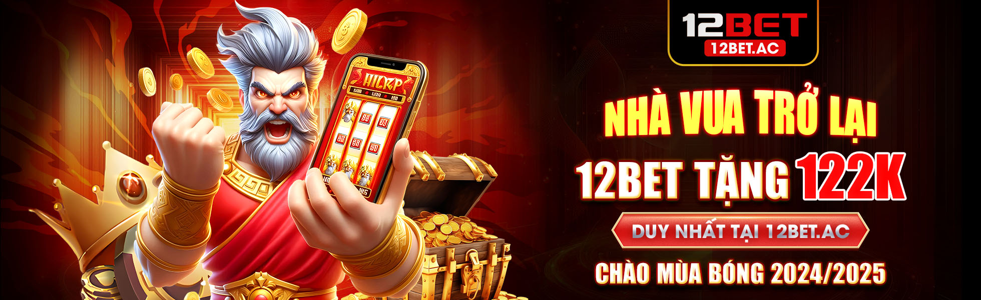 12Bet – Nhà cái đăng ký game nhận thưởng