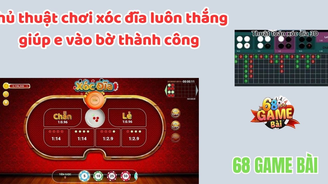 Hướng dẫn cách chơi xóc đĩa giỏi online và offline hiệu quả