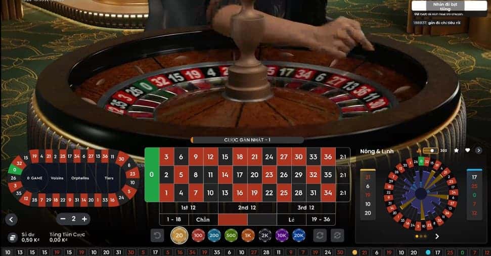 Trang web Roulette tốt nhất