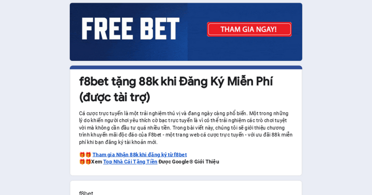 nhà cái 130bet tặng tiền cược miễn phí khi đăng ký 88k