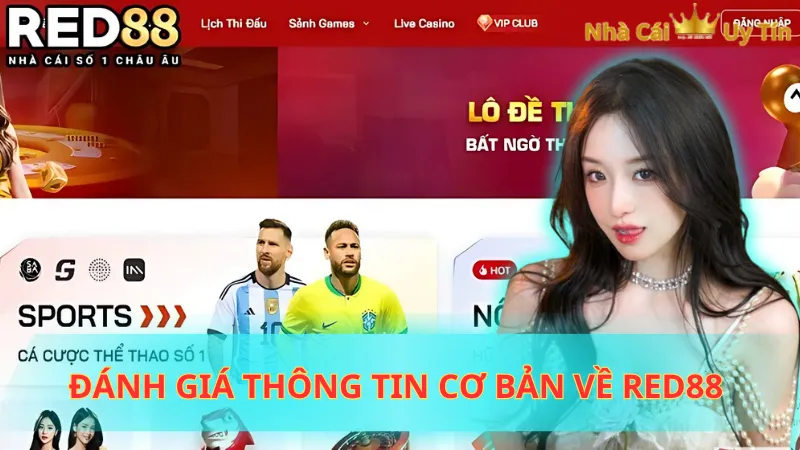 Nhà cái RED88 - Nhà cái cá độ, cá cược bóng đá, casino online uy tín