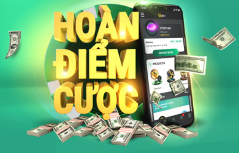 V9bet – Chương Trình Hoàn Tiền Điểm Cược Mỗi Tuần Hấp Dẫn