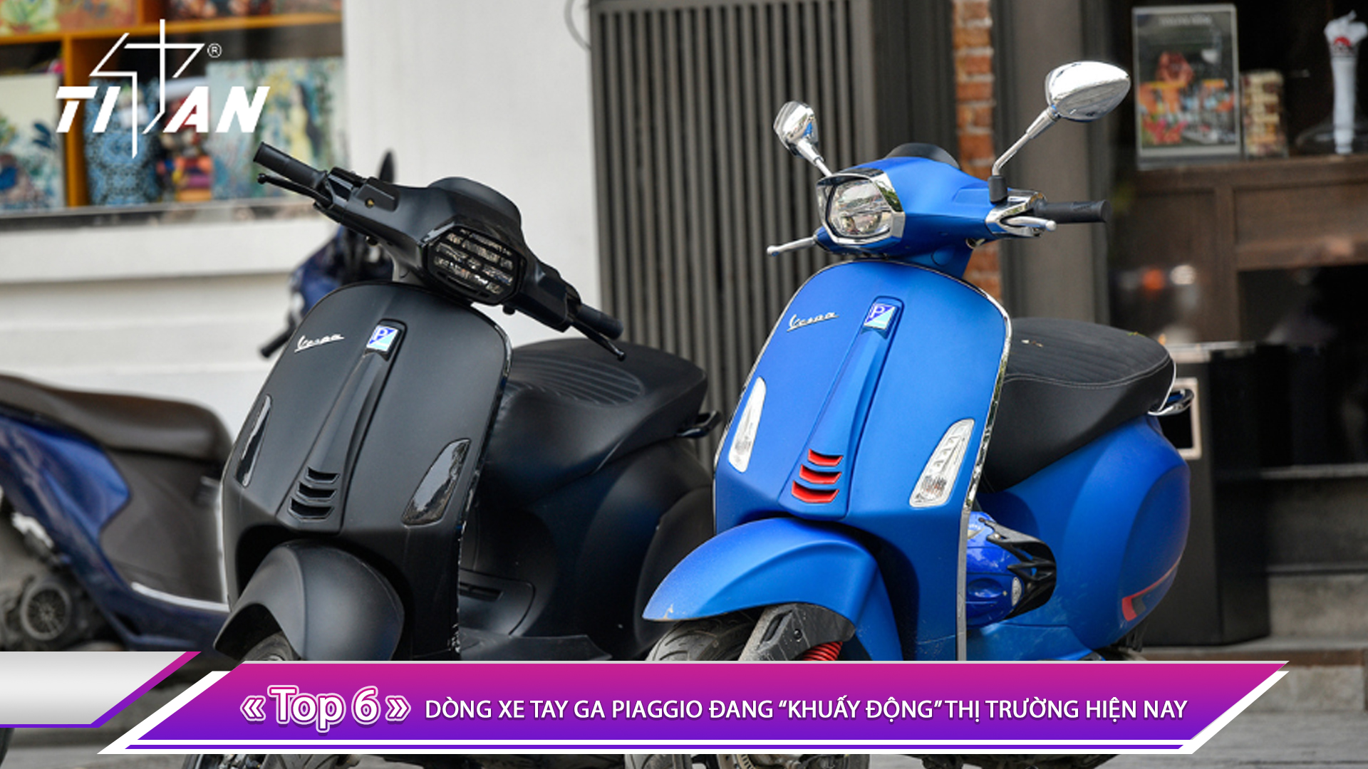 Các mẫu xe Piaggio mới nhất tại Việt Nam: Xe tay ga, xe điện và nhiều lựa chọn