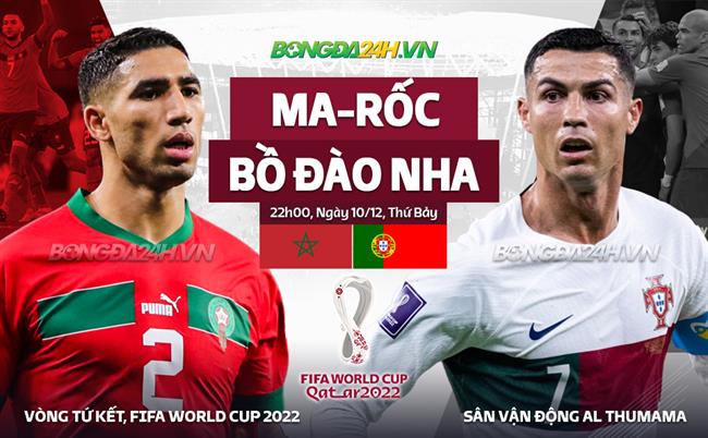 Kèo Maroc vs Bồ Đào Nha: Nhận định, soi kèo World Cup 2022