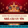 Nhà cái uy tín nhất hiện nay: Tiêu chí đánh giá và danh sách cập nhật mới nhất.