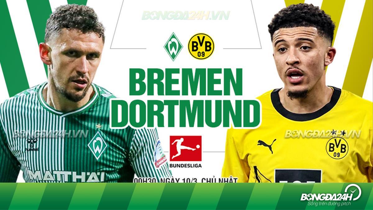 Werder Bremen đấu với Dortmund: Dự đoán đội hình xuất phát.