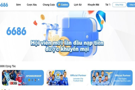 Nhà Cái 6686 – Khám Phá Thiên Đường Cá Cược Đẳng Cấp Và Nhận Thưởng Hấp Dẫn