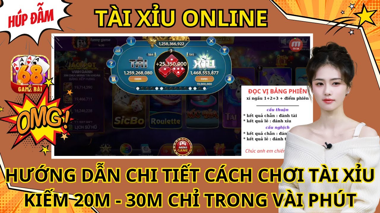 Top Game Tài Xỉu Online: Cách Chơi Tài Xỉu Thắng Lớn