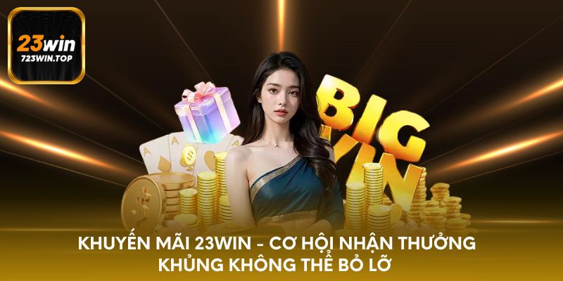 Khuyến Mãi 23WIN – Cơ Hội Vàng Để Nhận Thưởng Hấp Dẫn