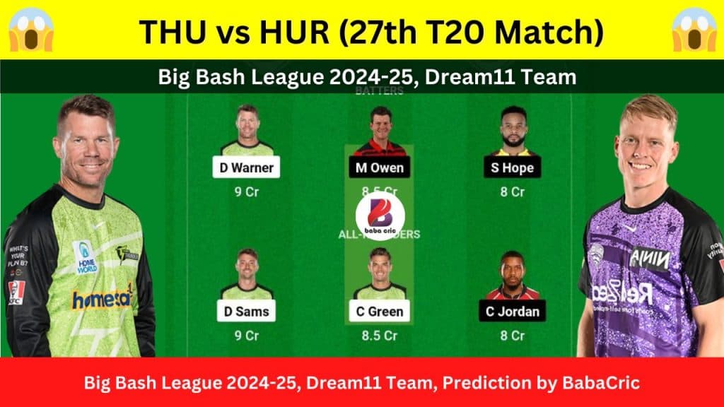 THU vs HUR Game Stats A Simple Head to Head Matchup Guide